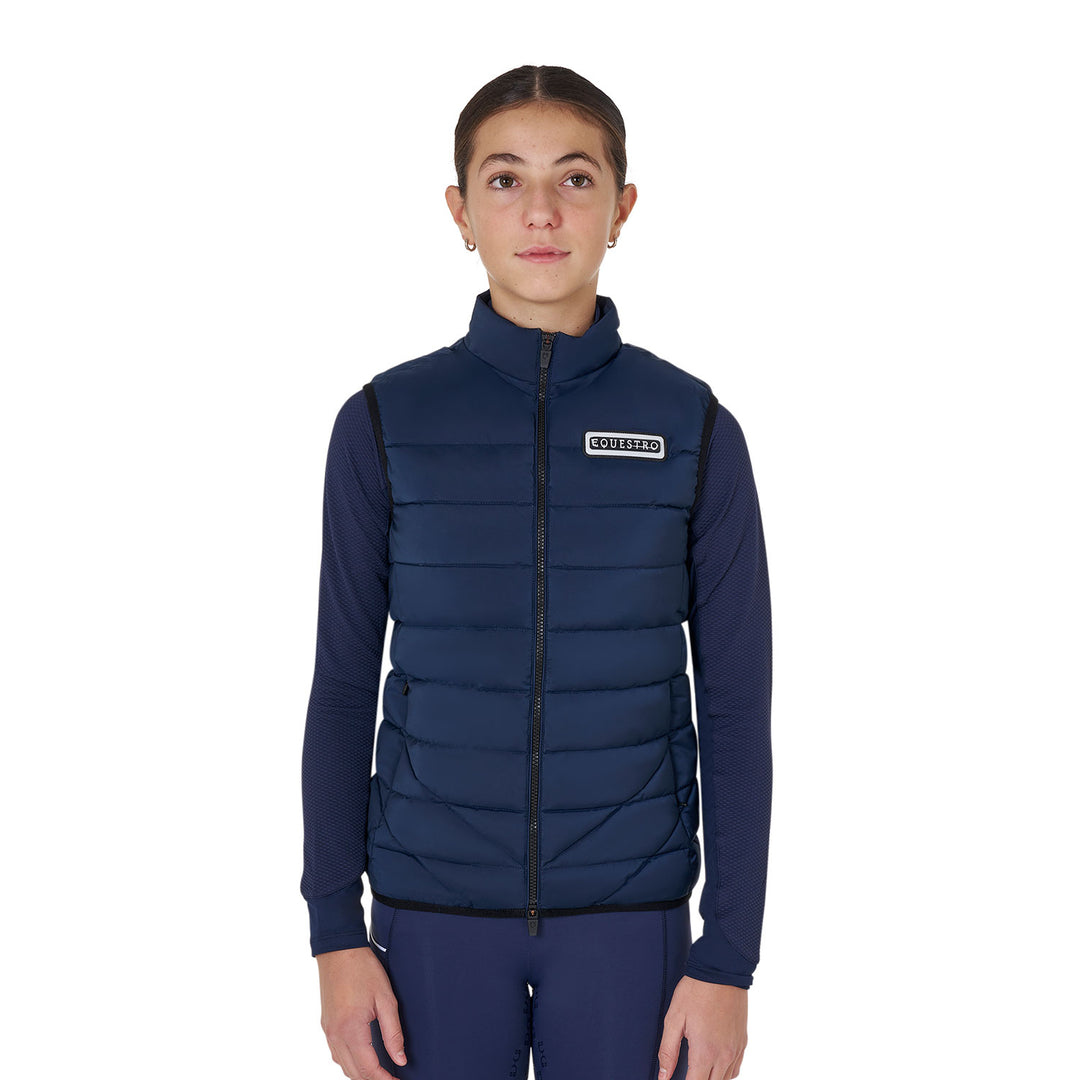 Technical nylon vest