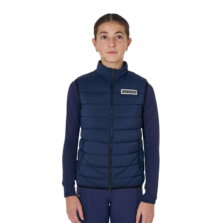 Technical nylon vest