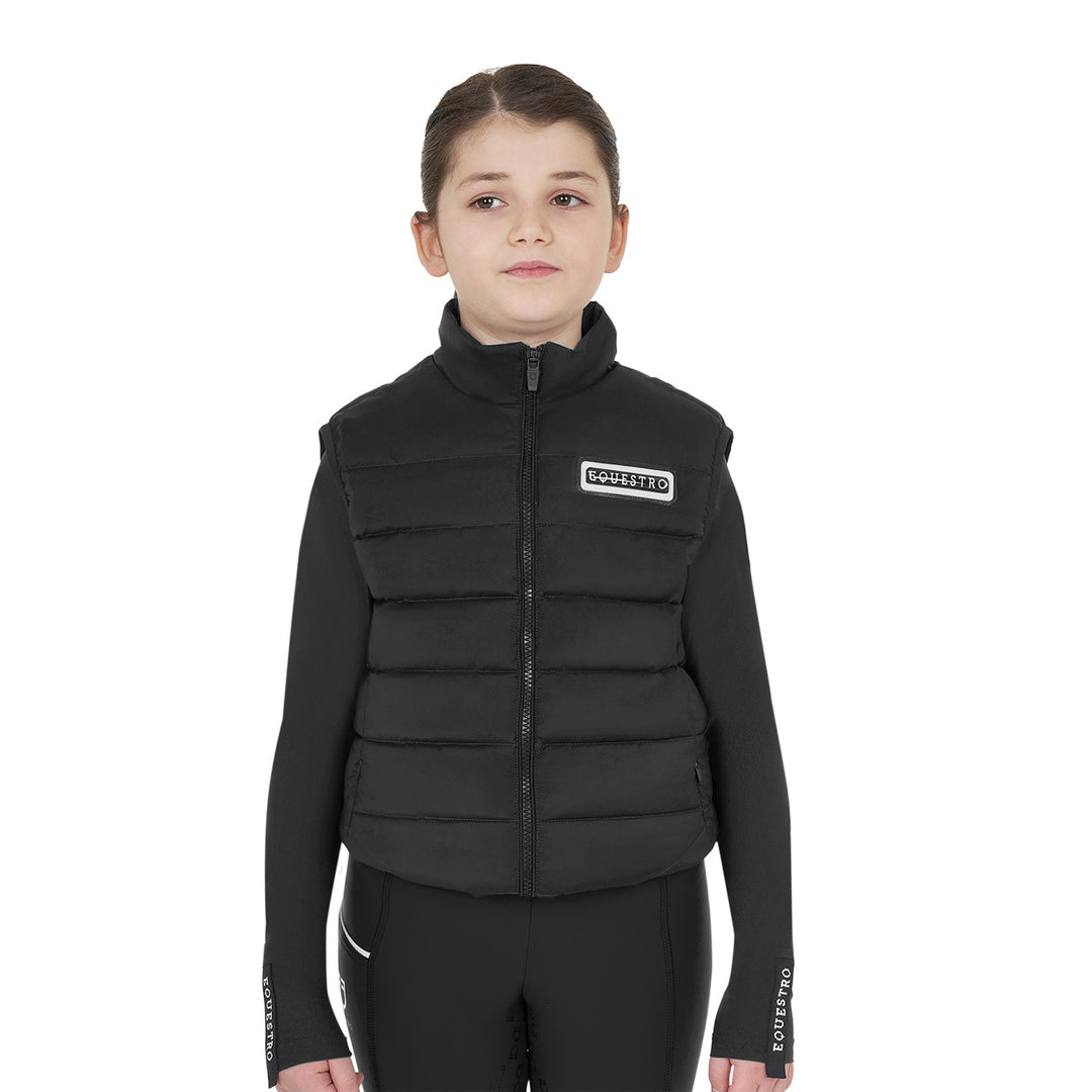 Technical nylon vest