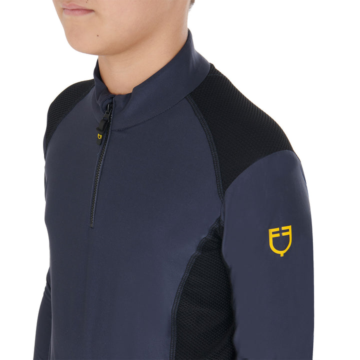 Boys' training base layer in technical fabric