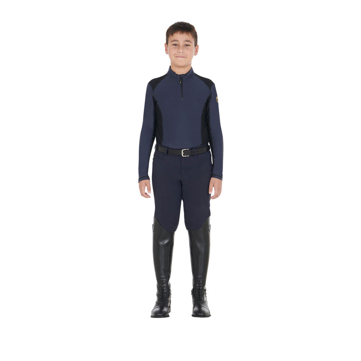 Boys' training base layer in technical fabric
