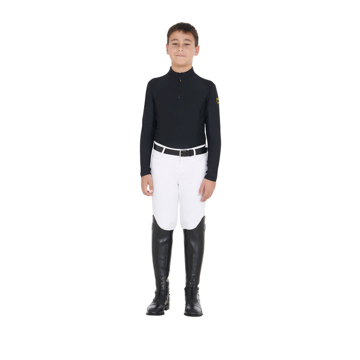 Boys' training base layer in technical fabric