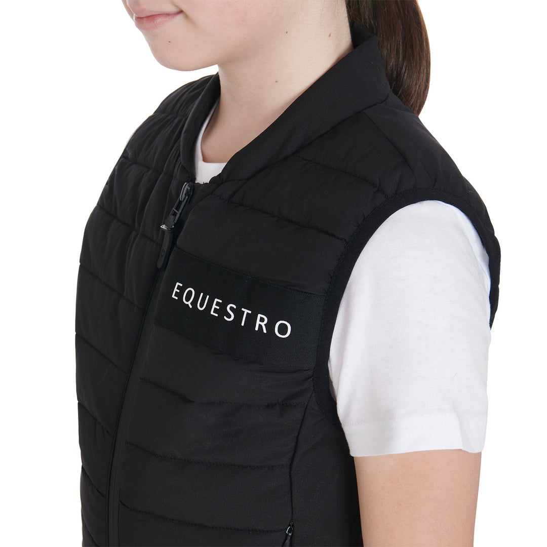 Kids' vest in technical fabric