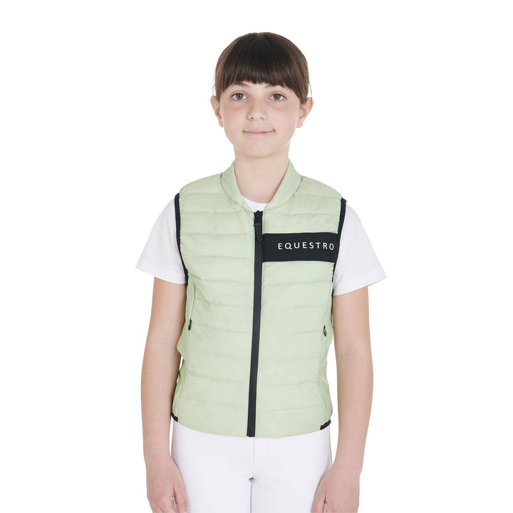 Kids' vest in technical fabric