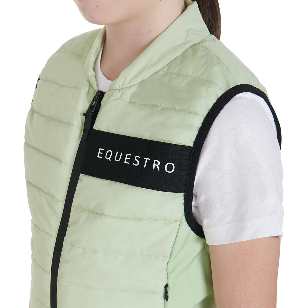 Kids' vest in technical fabric