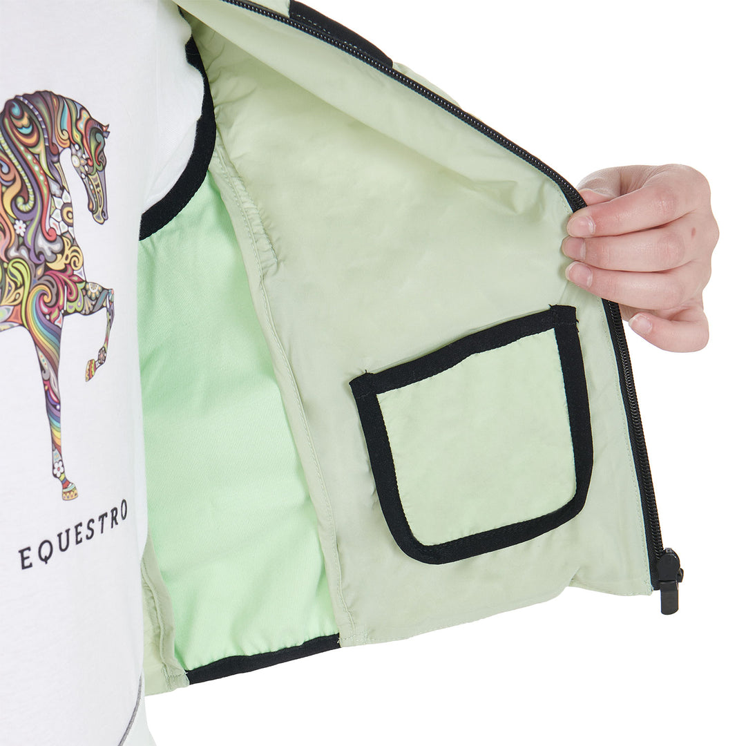 Kids' vest in technical fabric