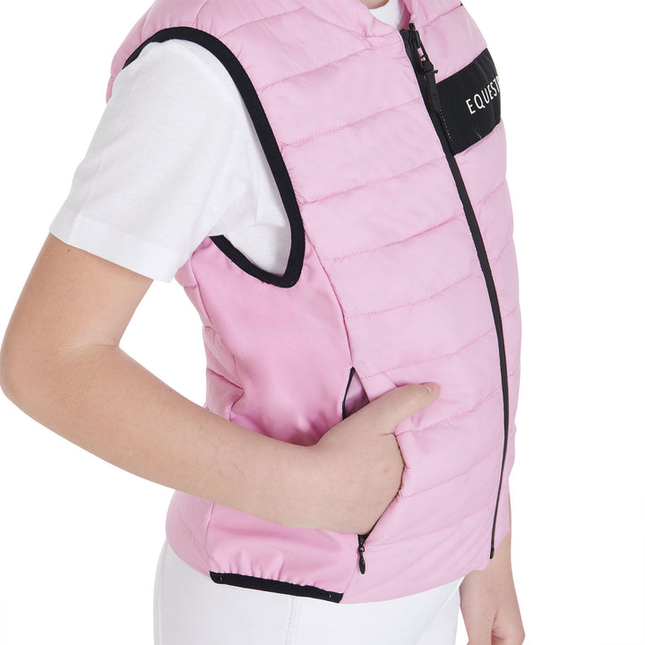 Kids' vest in technical fabric