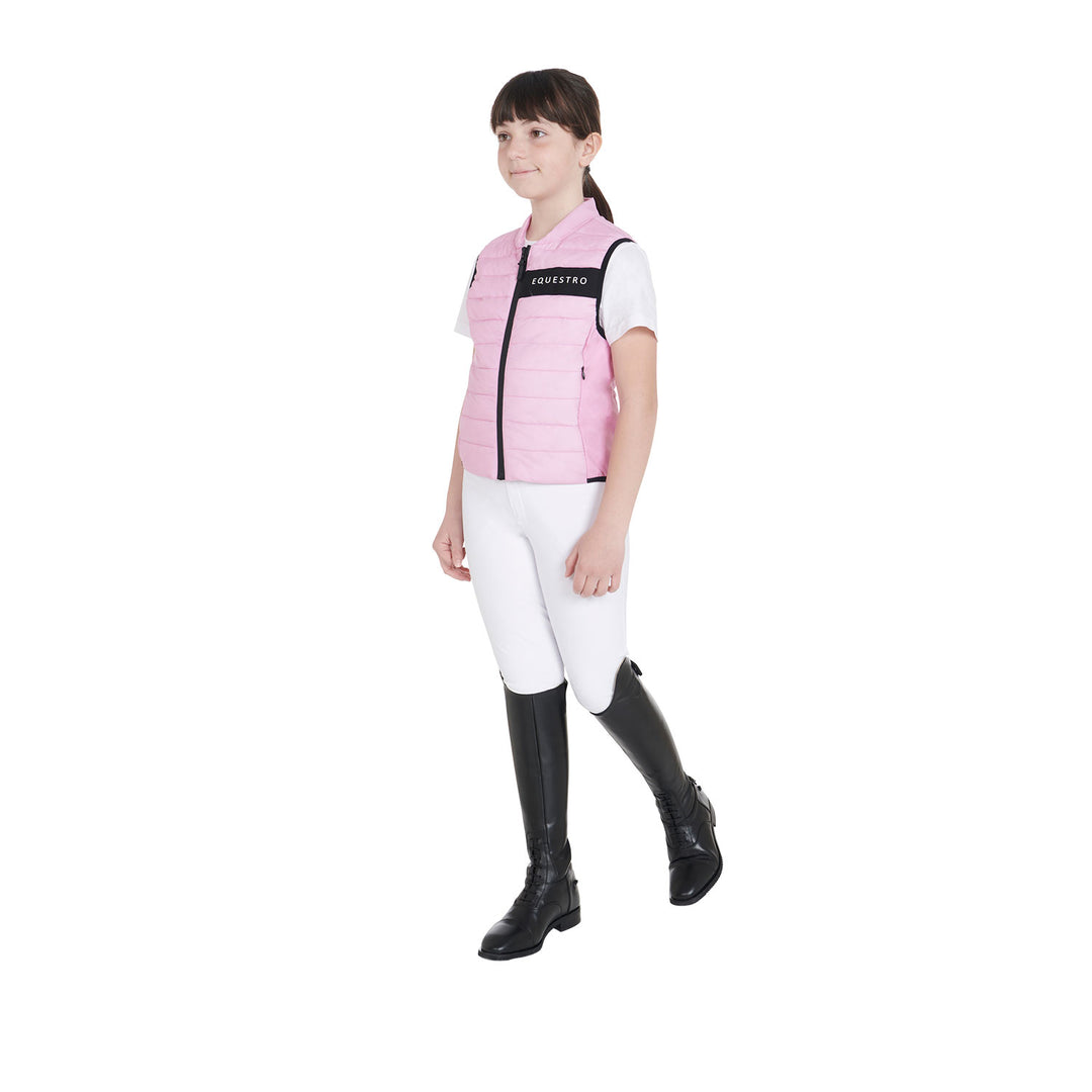 Kids' vest in technical fabric