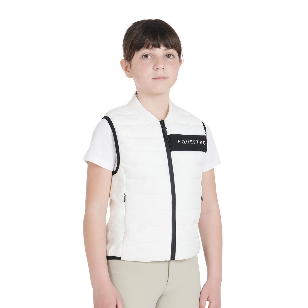Kids' vest in technical fabric