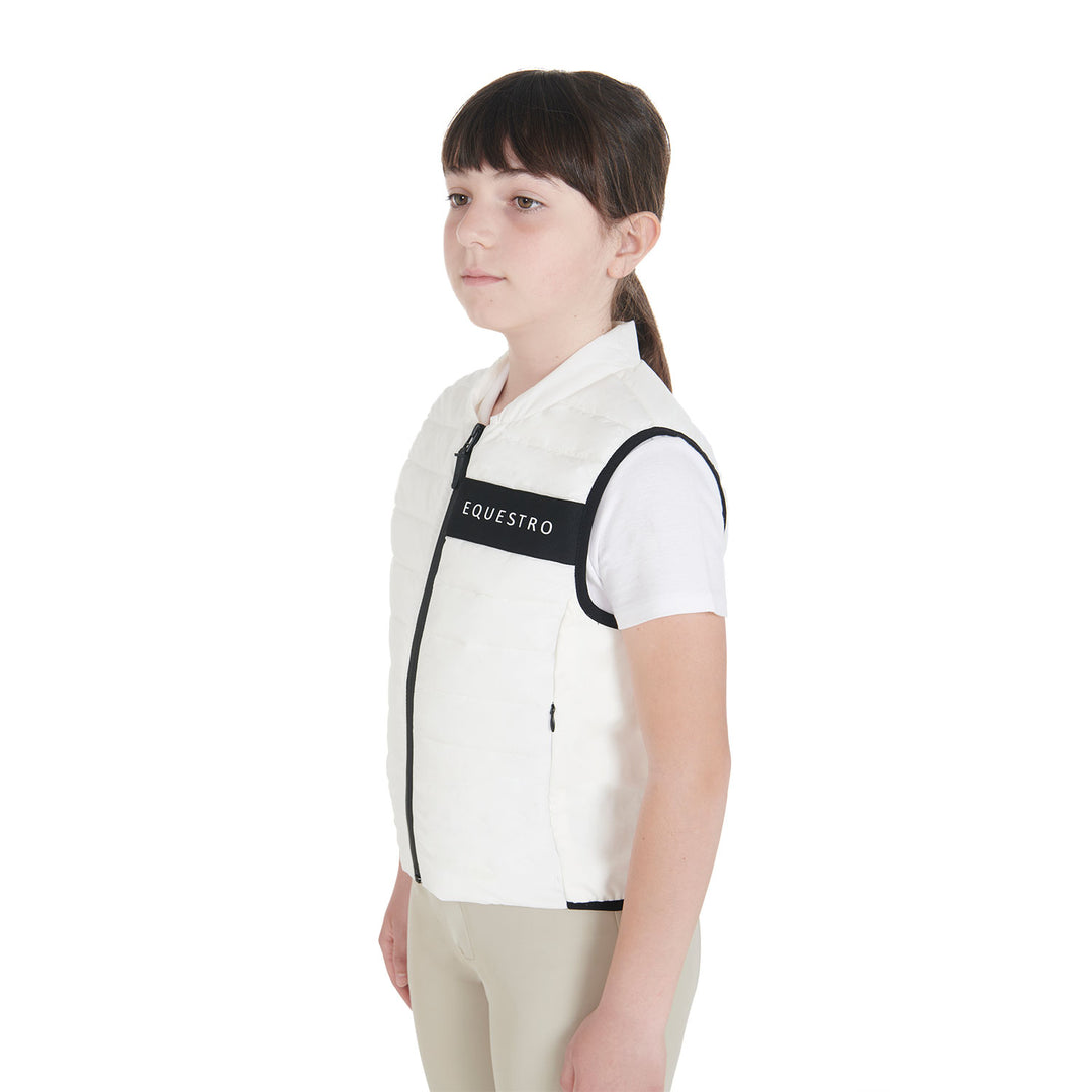 Kids' vest in technical fabric
