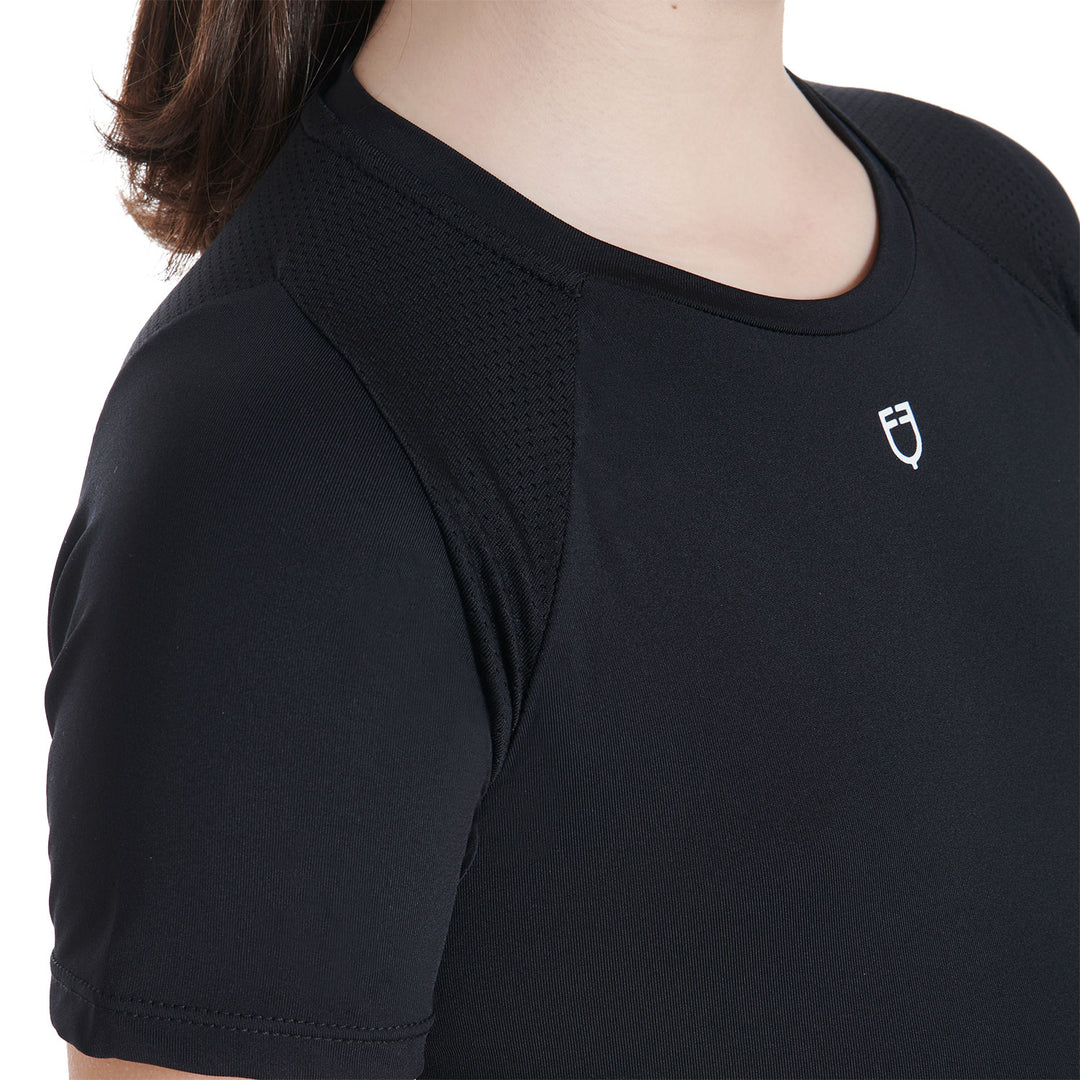 Kids' training t-shirt in technical fabric