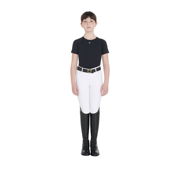 Kids' training t-shirt in technical fabric