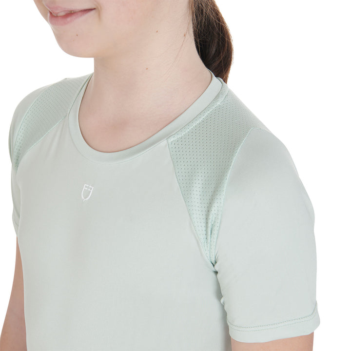 Kids' training t-shirt in technical fabric
