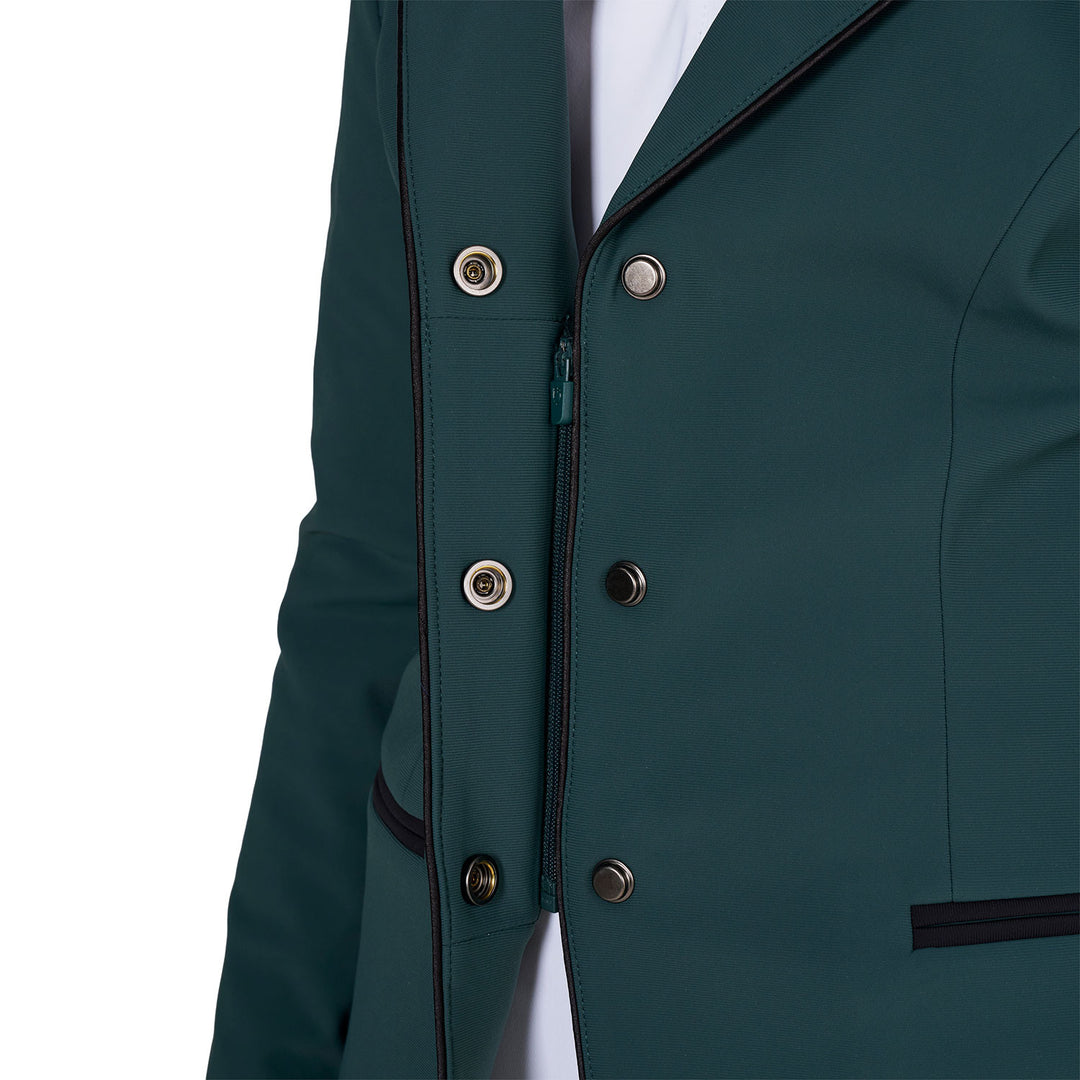 Kids' Unisex Competition Jacket With Zip And Buttons - Pine Grove