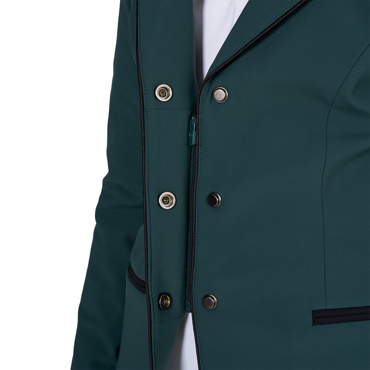 Kids' Unisex Competition Jacket With Zip And Buttons - Pine Grove