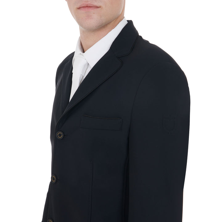 Men's competition jacket with side zip pocket