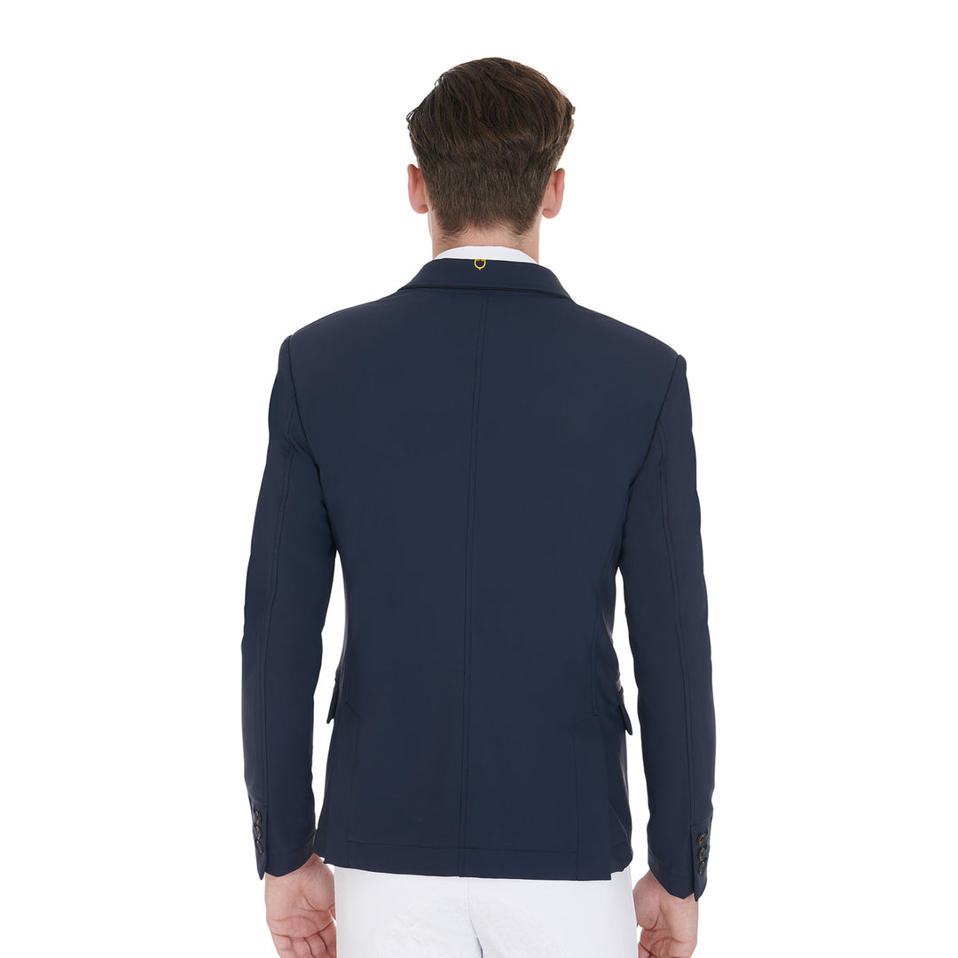 Men's competition jacket with side zip pocket