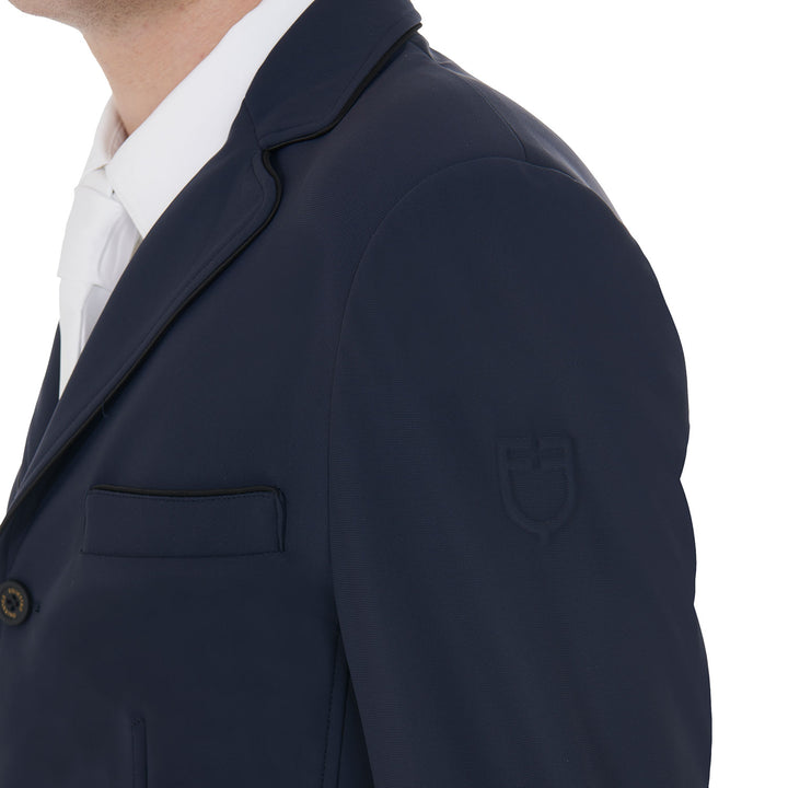 Men's competition jacket with side zip pocket