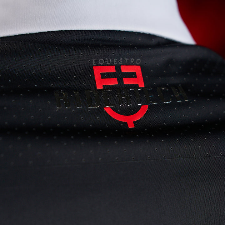 Ridertechnology men's competition polo shirt long sleeves and buttons