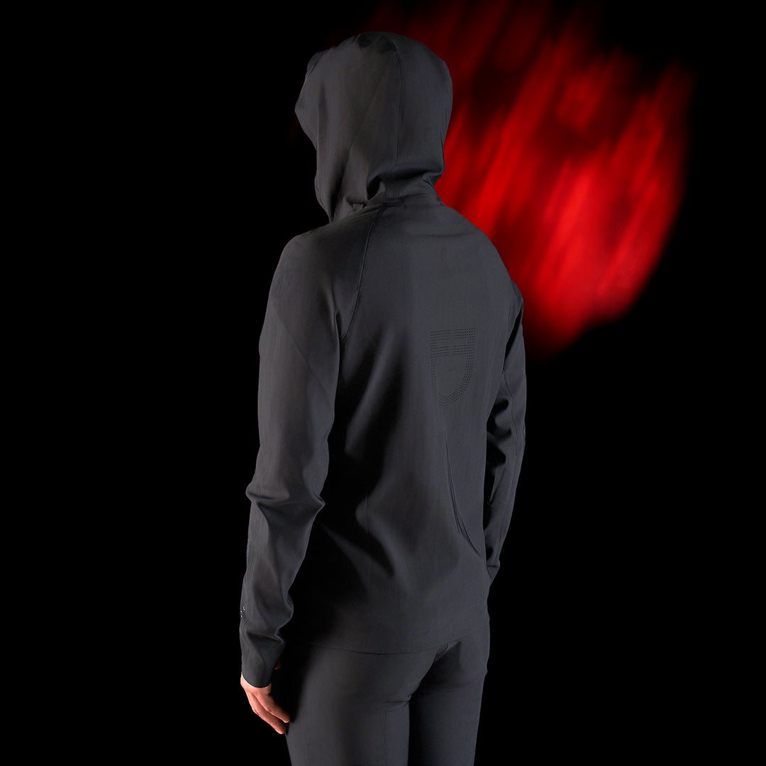 Ridertechnology men's technical hooded sweatshirt