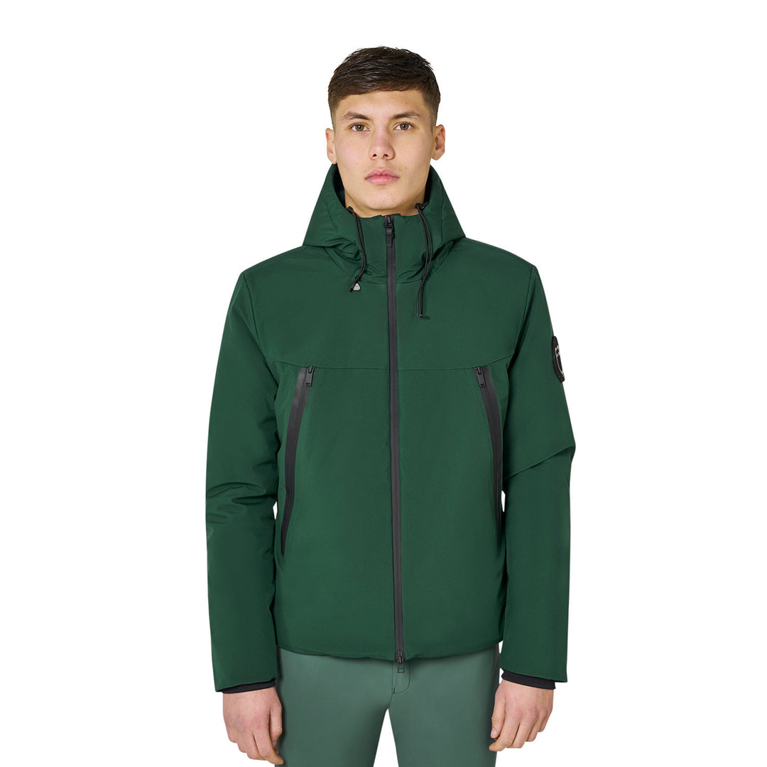Men's Waterproof And Windproof Jacket In Nylon - Pine Grove