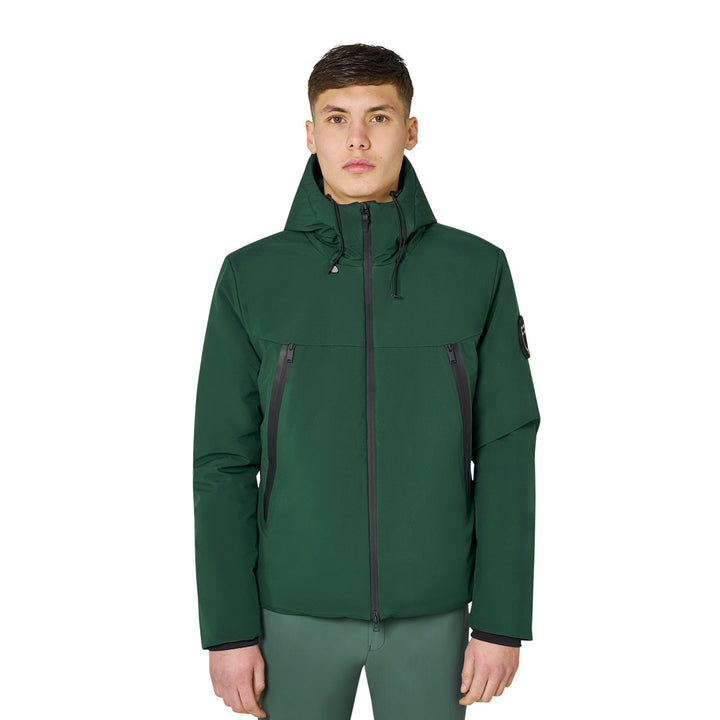 Men's Waterproof And Windproof Jacket In Nylon - Pine Grove
