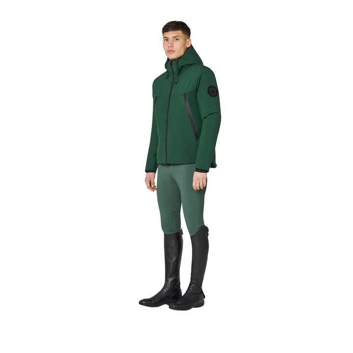 Men's Waterproof And Windproof Jacket In Nylon - Pine Grove