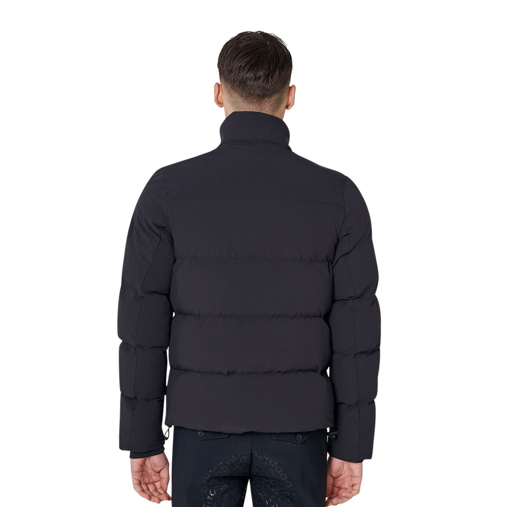 Men's High-neck Down Jacket - Black