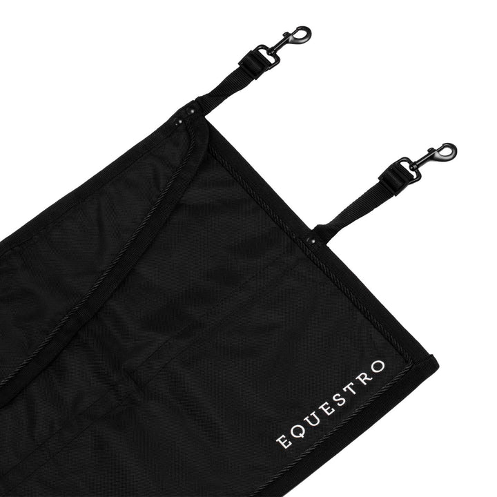 Stable guard with embroidered logo