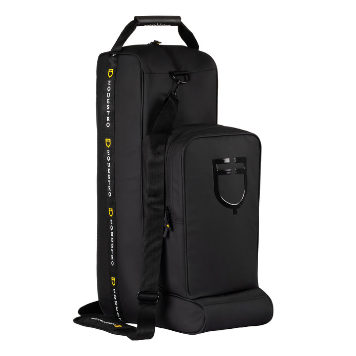 Boot and helmet bag in technical fabric