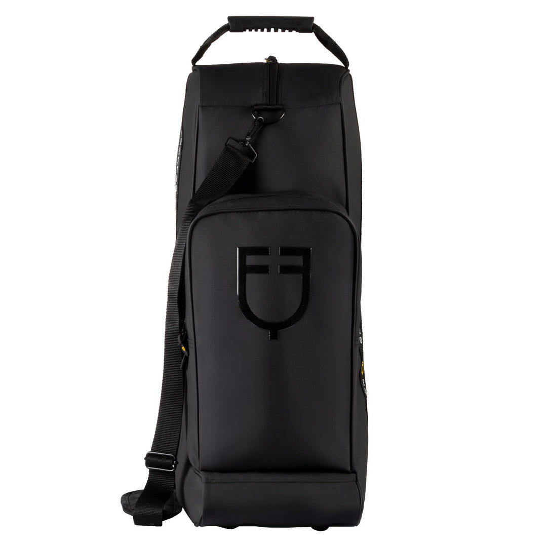 Boot and helmet bag in technical fabric