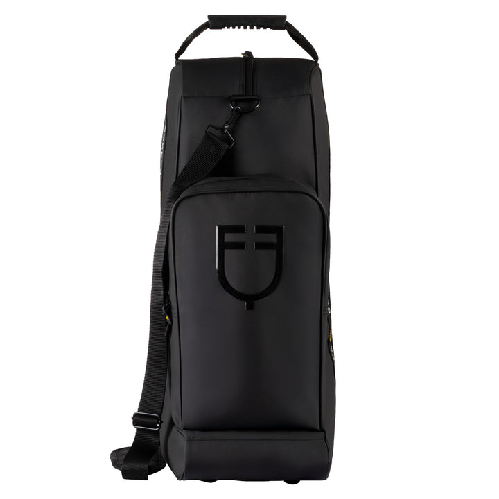 Boot and helmet bag in technical fabric