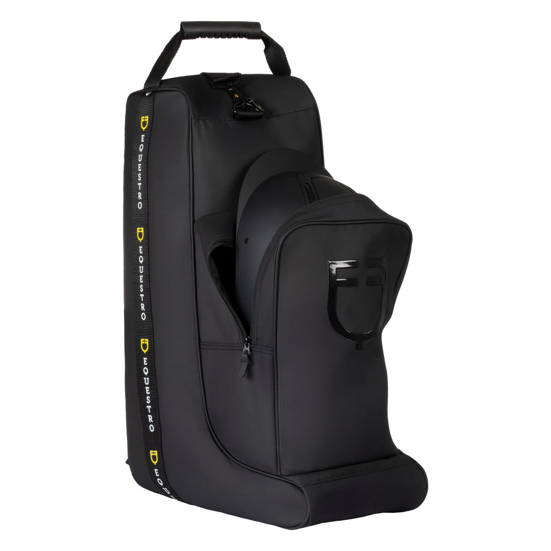 Boot and helmet bag in technical fabric