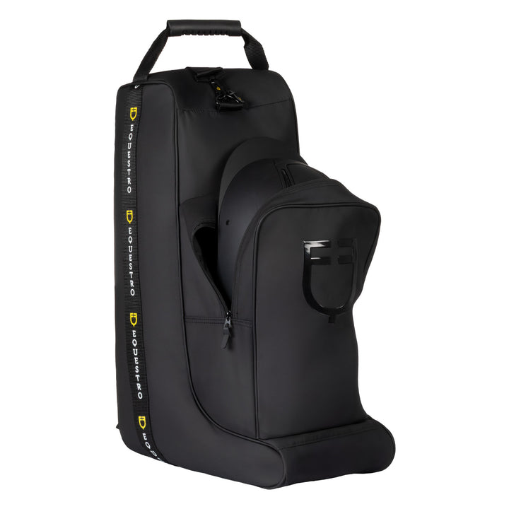 Boot and helmet bag in technical fabric