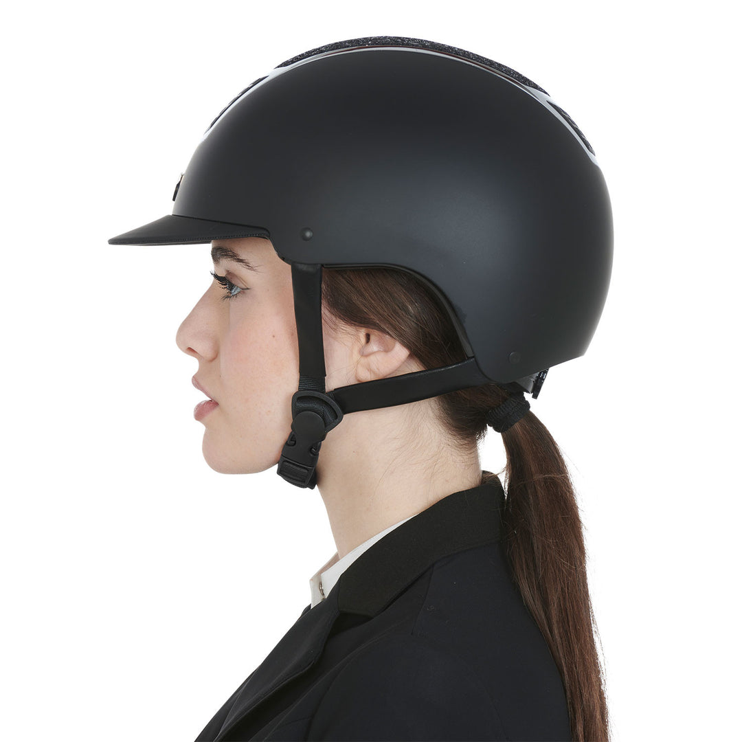 Helmet With Rhinestones Homologation