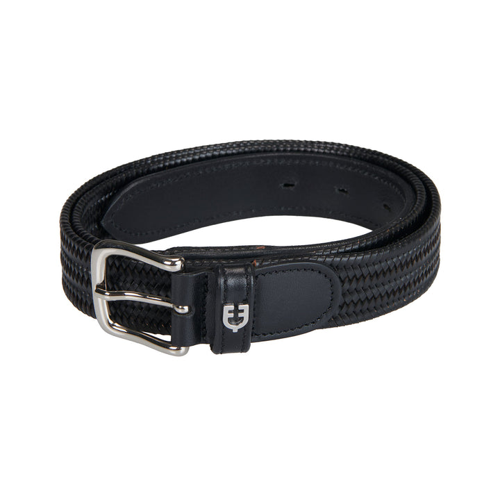Elastic leather belt