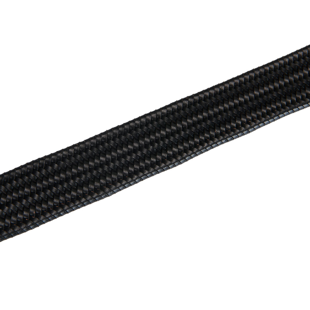 Elastic leather belt