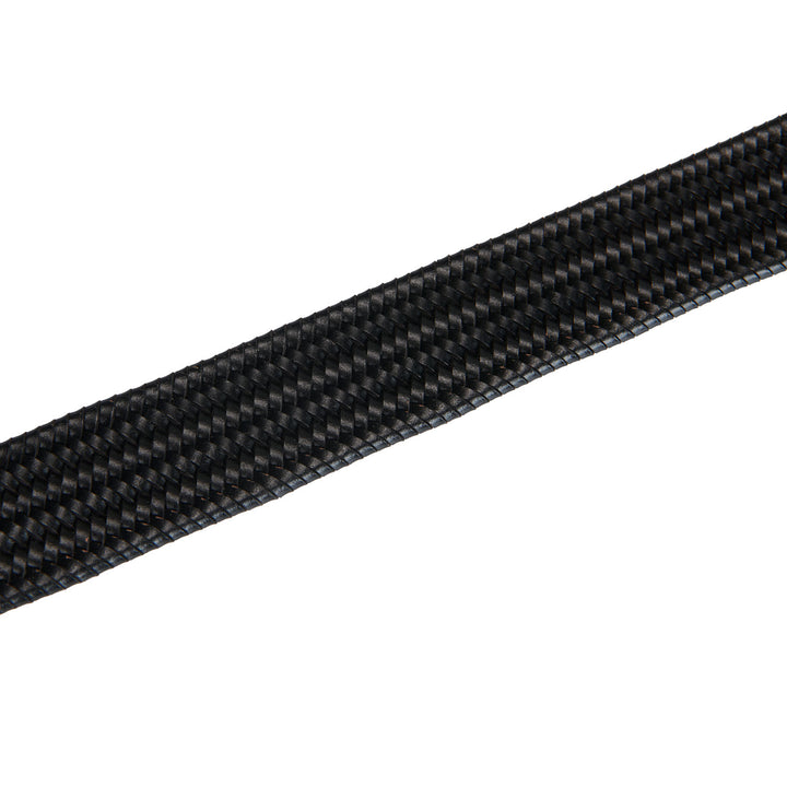Elastic leather belt