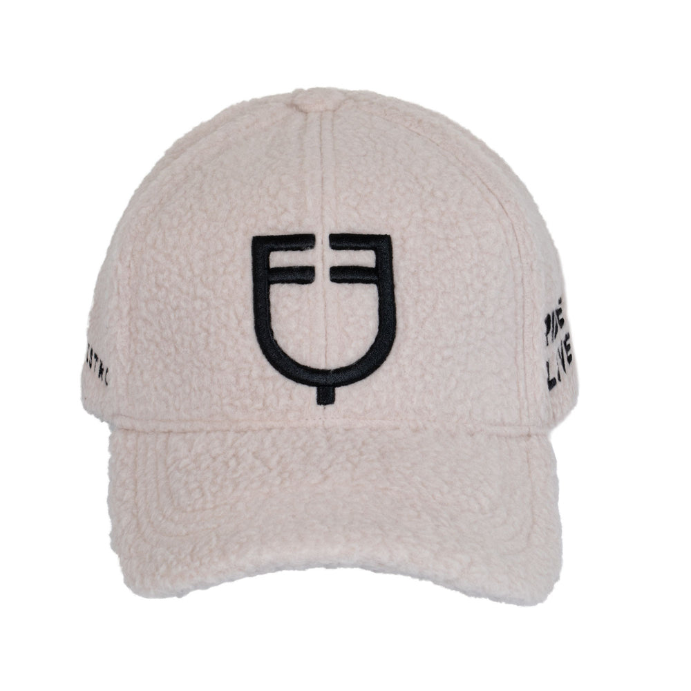 Unisex Teddy Fleece Baseball Cap - Hushed Violet / Black
