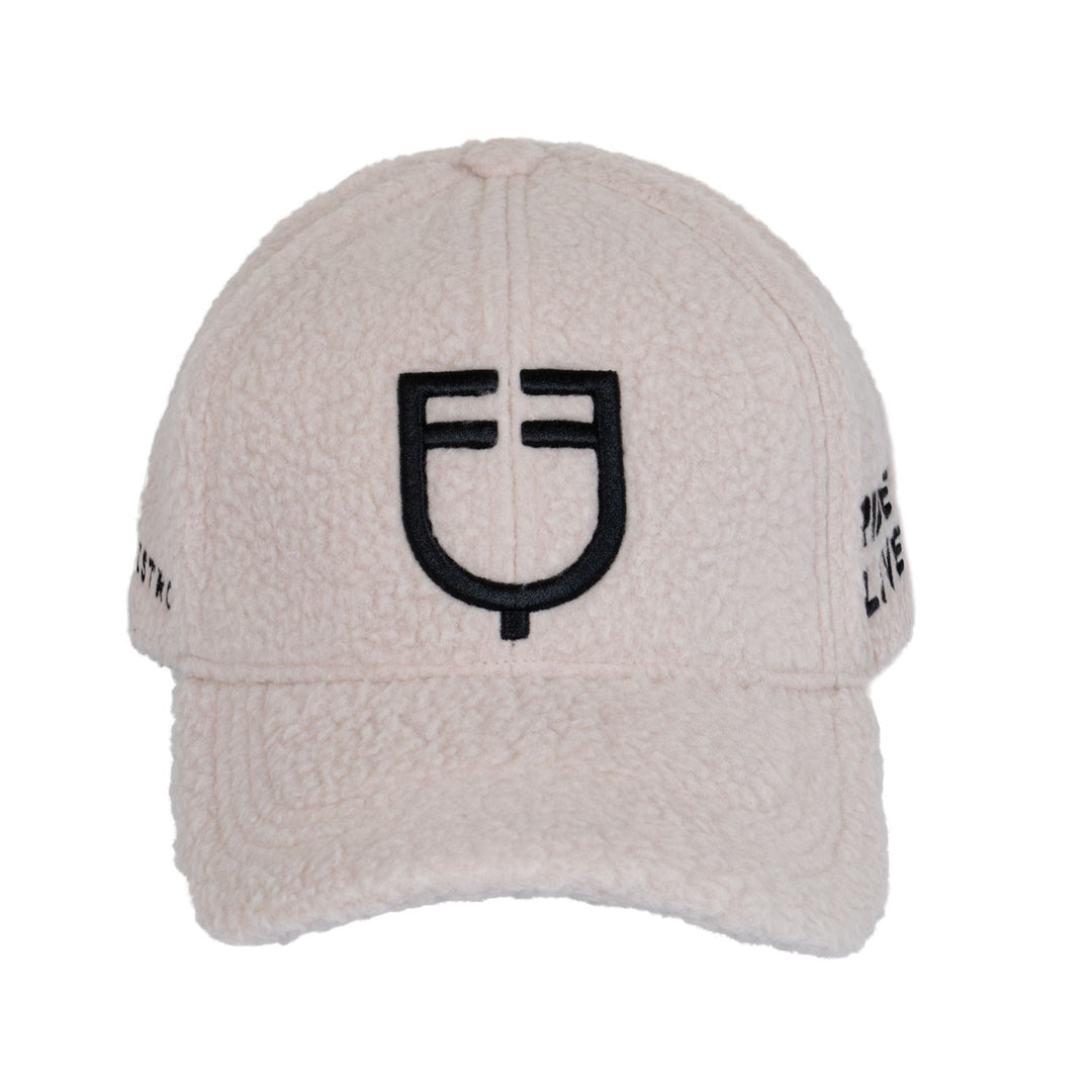 Unisex Teddy Fleece Baseball Cap - Hushed Violet / Black