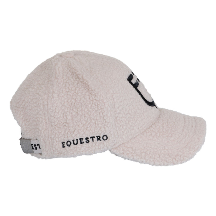 Unisex Teddy Fleece Baseball Cap - Hushed Violet / Black
