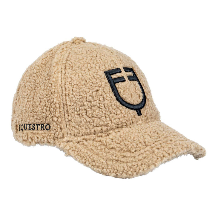 Unisex Teddy Fleece Baseball Cap - Incense / Black