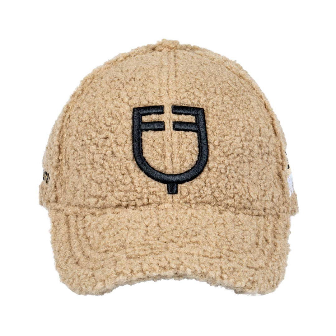 Unisex Teddy Fleece Baseball Cap - Incense / Black