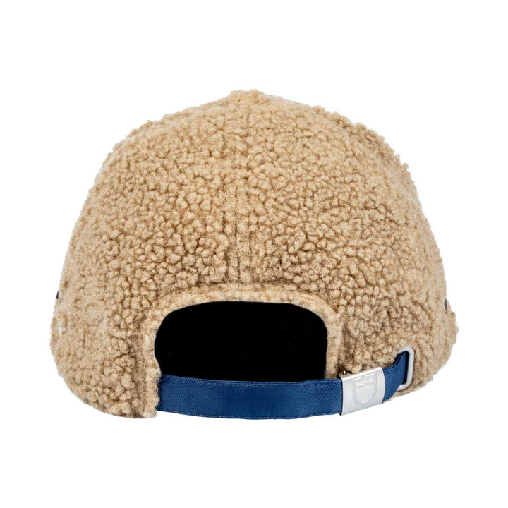 Unisex Teddy Fleece Baseball Cap - Incense / Black