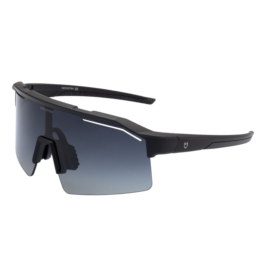 Soleil Polarized Sports Sunglasses - Black Matt / Pine Grove