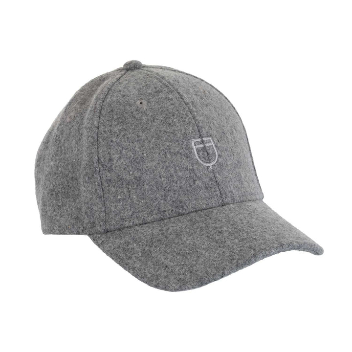 Unisex Wool Baseball Cap - Grey Melange