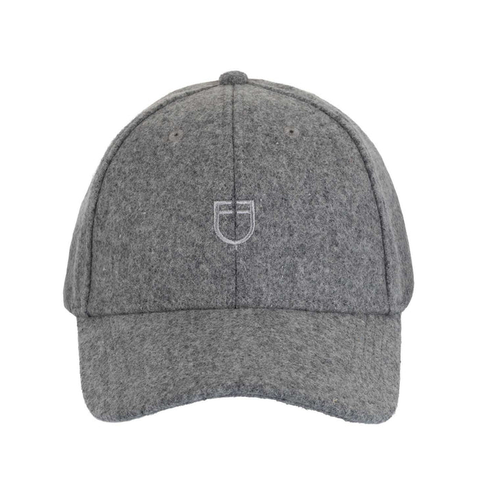 Unisex Wool Baseball Cap - Grey Melange