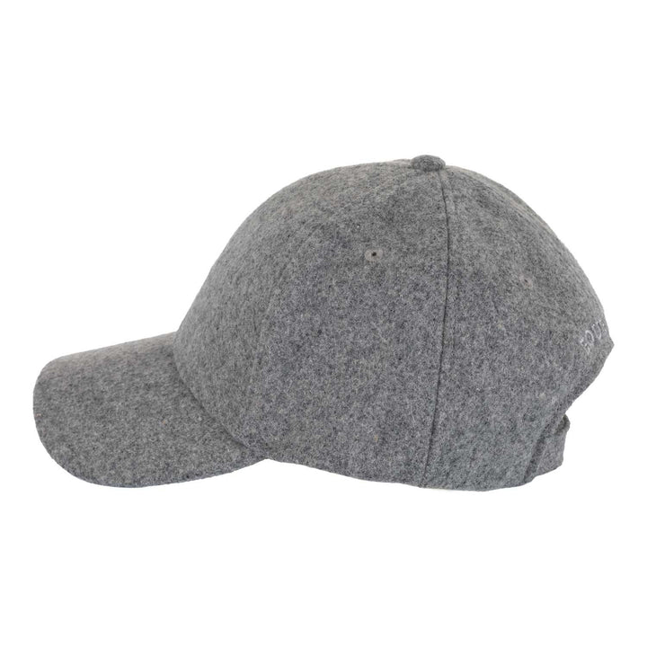 Unisex Wool Baseball Cap - Grey Melange