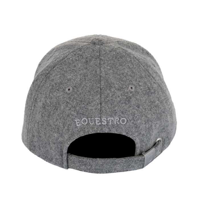 Unisex Wool Baseball Cap - Grey Melange