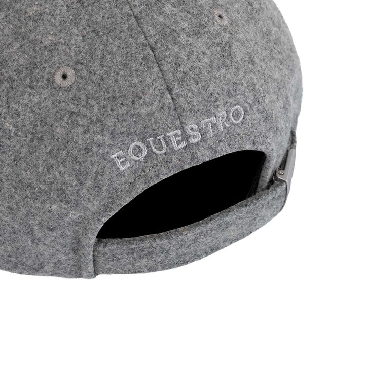Unisex Wool Baseball Cap - Grey Melange